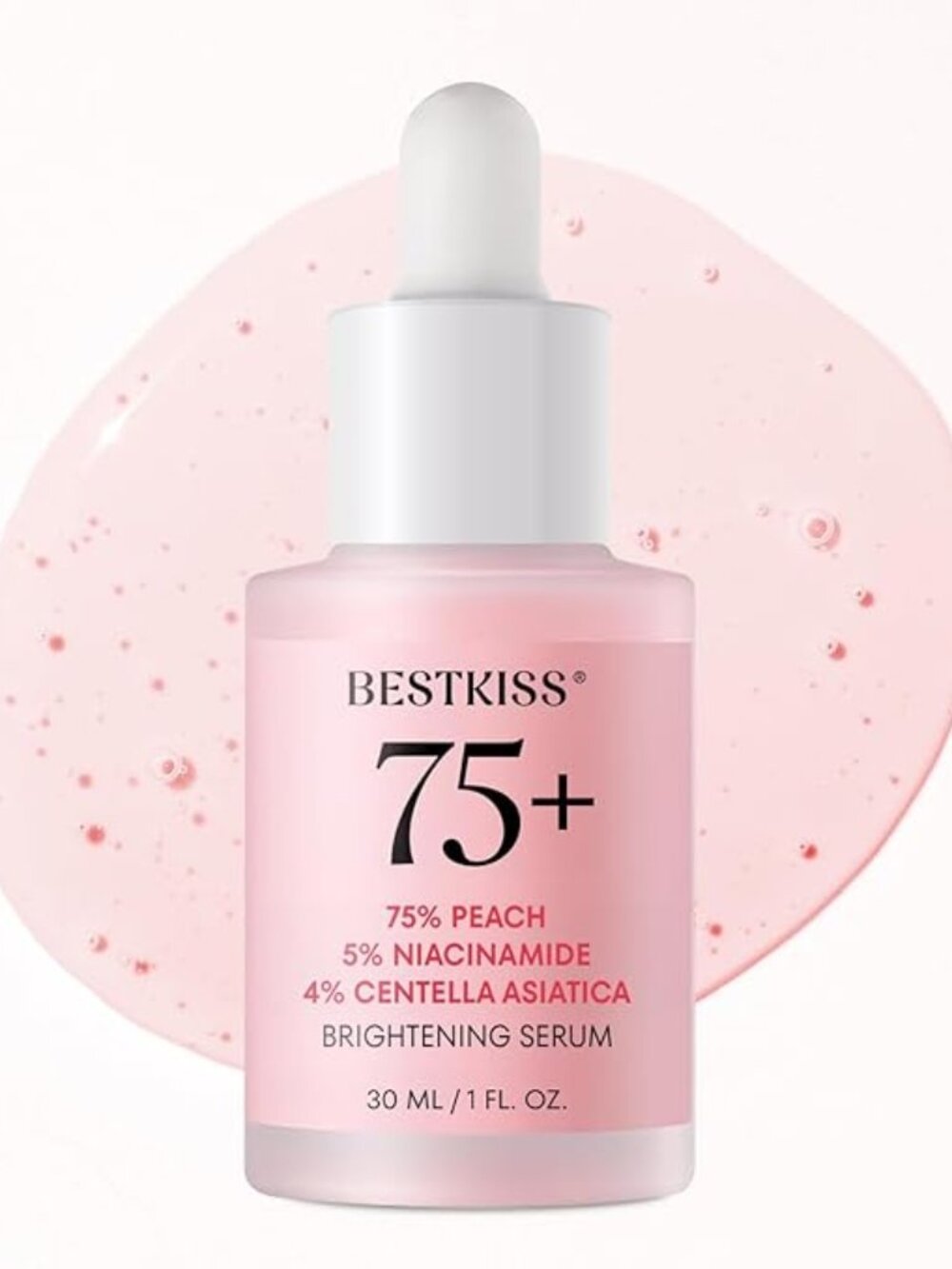 BestKiss Peach Niacinamide Centella Asiatica Brightening Hydrating Serum